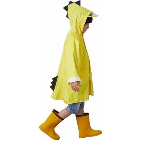Vêtements de pluie pour garçons et filles, imperméable léger, casquette pointue, avant-toit (1/4)