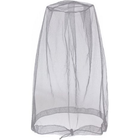2 Pack Tête de Moustique Net, Filet de Tête Anti-moustiques avec Sac de Transport, Protection Contre Les Insectes Moustiquaire de Tete, Mosquito Head Net pour Apiculteur Camping Extérieur, Gris (1/4)