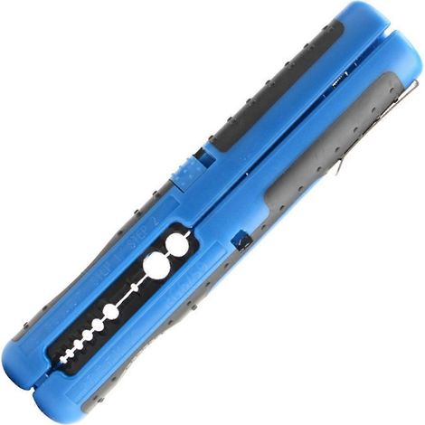 1 Stück Multifunktions-Abisolierzange, tragbar, 10-20 AWG, Blau