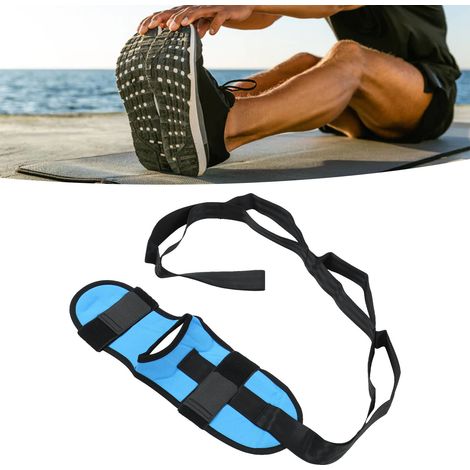 Muskelrehabilitationsband für Füße und Beine, hochflexibles elastisches Band zum Dehnen, Blau (1/5)