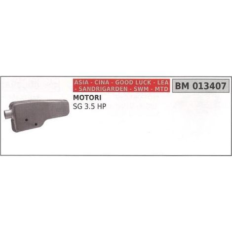 CINA Schalldämpfer Schalldämpfer Rasenmäher SG 3,5 PS 013407