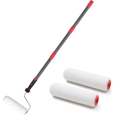 Paint Roller, 180 cm, Telescopic Bar, Multifunctional Paint Roller, Home Kit, Stainless Steel Paint Roller for Walls and Ceilings (1/5)