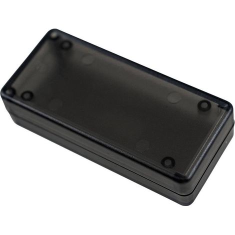 Hammond Electronics 1551CTSK Boîtier universel 15 x 30 x 65 ABS noir (transparent) 1 pc(s)