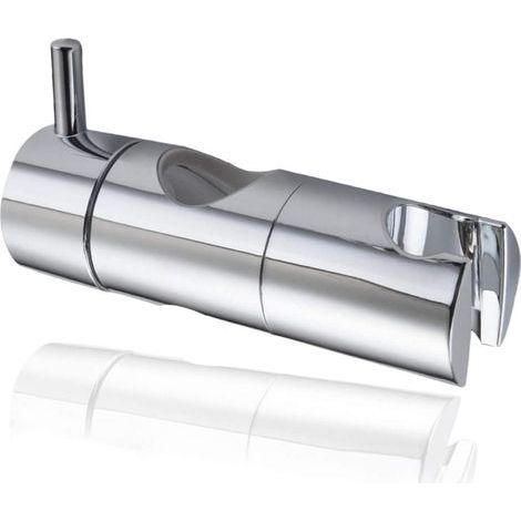 Shower Head Holder, Suction Cup Handheld Shower Holder, Wall Mount Shower Head Bracket, Universal Replaceable Shower Slider (22mm, Silver) (1/5)