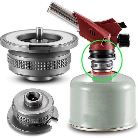 Adaptateur magnétique pour réservoir de butane - Connecteur de remplacement - Accessoires pour valve et buse de réservoir de butane - Équipement de camping et de randonnée en plein air (1/5)