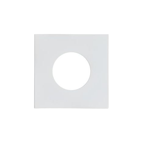 collerette - pour spot europole led up uni - carré - blanc - fixe - europole 5720