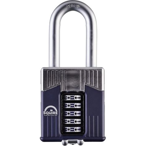 Squire Warrior High-Security Long Shackle Combination Padlock 65mm (1/5)