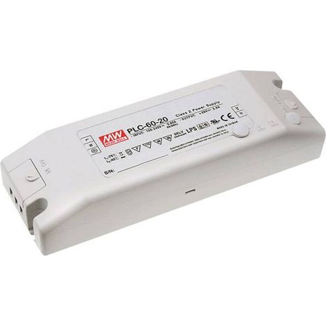 Driver LED MW Mean Well PLC-60-27 27 V DC 2,3 A (1/3)
