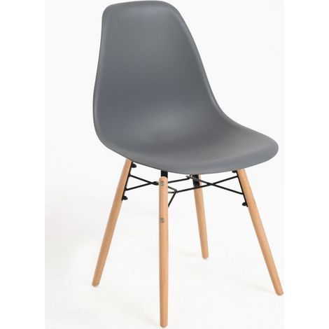 Sillas Comedor - Silla Besy - Gris oscuro (1/5)