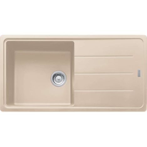 Franke Basis - Lavello in granito BFG 611, 97x50 cm, riflessi di sabbia 114.0285.306