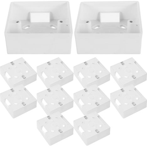 de protection pour boîtier d interrupteur mural 86 mm blanc