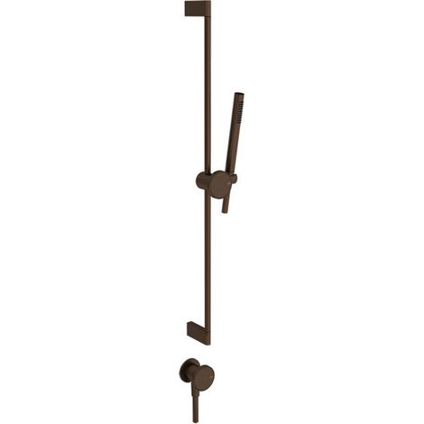 Gessi Origini Barre de douche avec coude de raccordement mural,