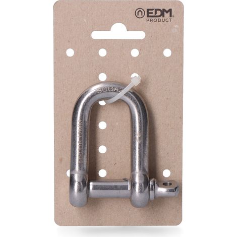 Schäkel aus AISI316 EDM-Edelstahl, 12 mm, 1/2 Zoll