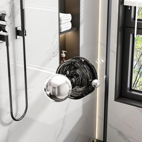 Maniglia per porta a ventosa, maniglia adesiva per mobile, bracciolo per porta scorrevole da cucina, facile da installare, adatta per finestre (1/4)