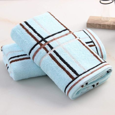 Serviettes haut de gamme, serviettes de bain épaisses, douces et absorbantes en pur coton, en gros, articles ménagers quotidiens.
