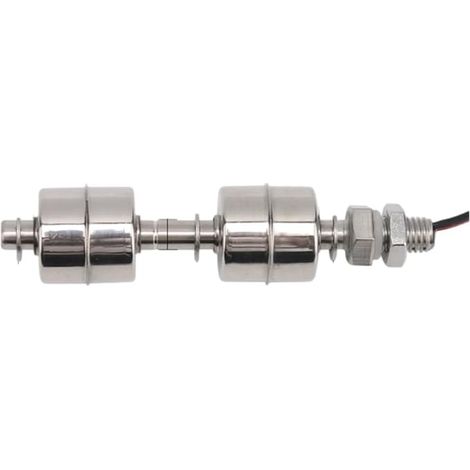 Sensore di livello a galleggiante verticale in acciaio inossidabile per serbatoio dell'acqua, controller di livello liquido 200 mm (1/3)