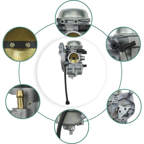 Compatible with the carburetors of the KAWASAKI KVF300 4x4 and KFV300A 300B quads (1999-2000)--DTEKGAZ