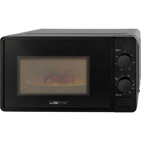 Clatronic MWG 792 Micro-ondes noir 700 W fonction grill, fonction minuteur (1/6)