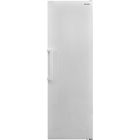 Sharp – Congélateur armoire 280L – Classe E – Dégivrage automatique – Dimensions H186 x L59.5 x P65 cm – Couleur blanche