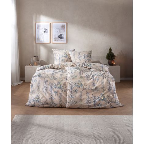 Estella 5472/230 Parure de lit en flanelle Appiano 160x200cm 3 pièces (1/4)