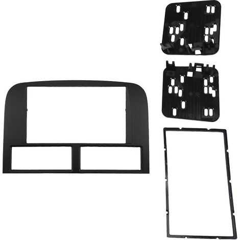 Fachada de autorradio para Jeep Grand Cherokee 1999-2005, kit de guarnición, cuadro de borde, placa de fachada, cubierta de consola estéreo, adaptador (1/5)