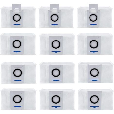 Pacchetto 12 sacchi aspirapolvere compatibili con Ecovacs Deebot X1 Omni / X1 e Omni / T20 Omni, accessori di ricambio (1/5)