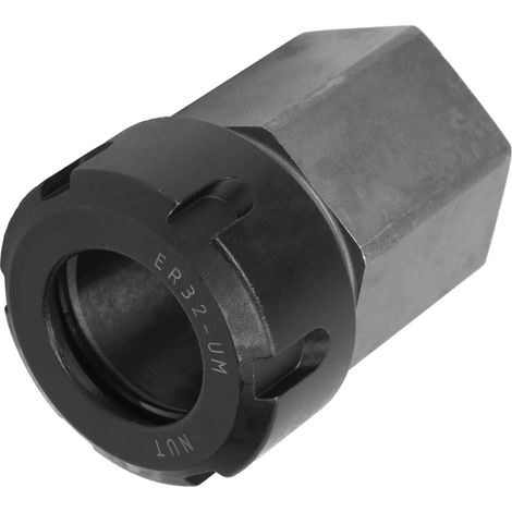 Mandrin hexagonal à queue carrée avec porte-pince pour tour CNC et machine de gravure ER-32 (1/5)