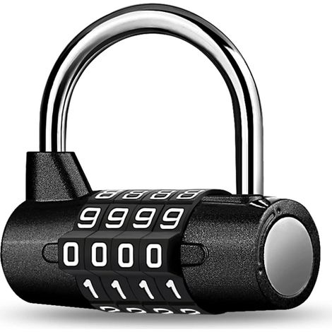 Serrures D'armoire, Cadenas à Combinaison à 4 Chiffres, Serrure de Garde-robe de Casier de Gym (1/5)
