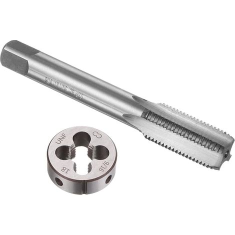 Set of 2 UNF9/16-18 Tapping Taps and Dies and Die (1/4)