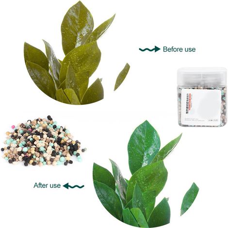 Engrais granulaire organique pour plantes succulentes, arbres à fleurs en pot et plantes vertes (1/5)