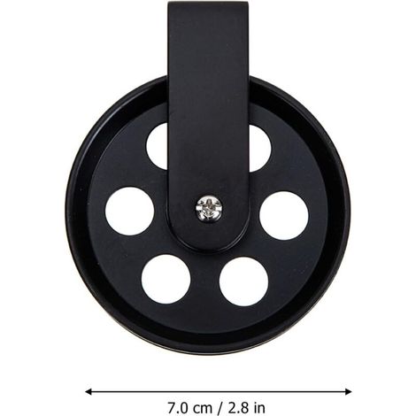 Vintage-Industrie-Eisenrolle – Retro-Metallrolle für Pendelleuchte, Wandleuchte für Küche/Badezimmer