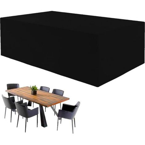 Housse de protection mobilier jardin - - Imperméable - Respirante - 152x104x71 cm (1/5)