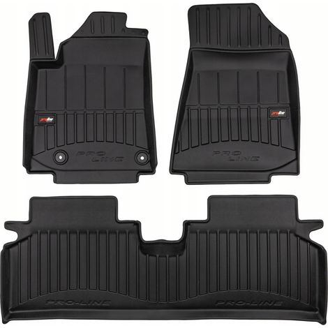Alfombrillas de goma y limpiaparabrisas para KIA Niro 2 eléctrico a partir de 2022 - Canaleta 3D