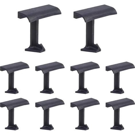 Supports De Montage Pour Panneaux Solaires 10 Pièces Support De Drainage Et Pinces Pour Panneaux Solaires Pour Maison Camping-Car Balcon Piscine Clôture Garage Résidentiel (1/5)