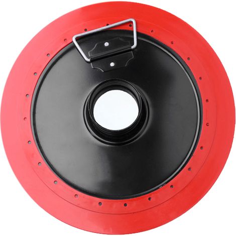 Placa de succión universal 56/60 para pistolas de engrase manuales de 600 y 900 cm³, compatible con modelos grandes y pequeños. Accesorio multiusos. (1/5)