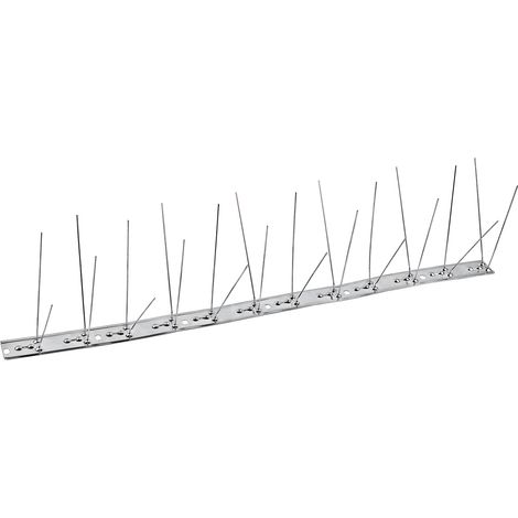 Kestek Vogelschutz Taubenabwehr Vogelabwehr Spikes 4-reihig 500mm V2A Metall (1/4)