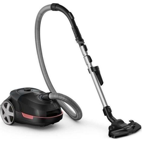 Staubsauger mit Beutel - PHILIPS - XD5123/10 - Serie 5000 - 900W - 77db - Intensives Schwarz (1/5)