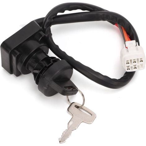 Ignition switch with 2 keys 37110 31G01 Replacement for Suzuki LT A700X King Quad 2005-2007 (1/5)
