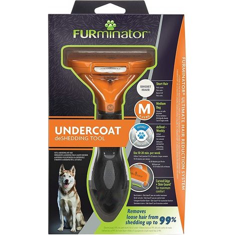 Cepillo para Perros FURMINATOR Perros PELO CORTO - Perro Mediano
