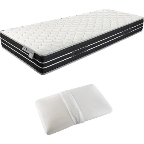 kit materasso singolo e guanciale dormir "sleep virusfree" 80x190 cm (1/3)