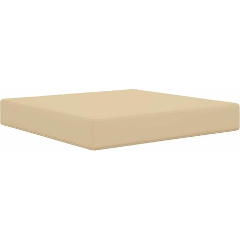 Maison Exclusive - Coussin de canapé d'extérieur Beige 60 x 60 x 8 cm Polyester