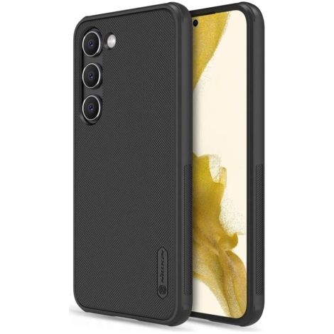 Nillkin Frosted Shield Pro Schutzhülle für Samsung Galaxy S23 Schwarz (1/5)