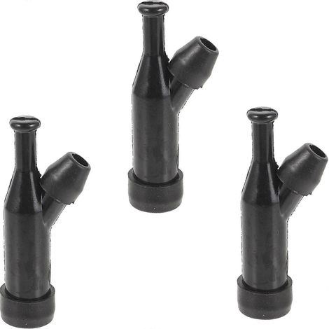 3pcs Gasoline Generator Fittings High Pressure Spark Plug Cap Water Pump Spark Plug Caps (1/4)