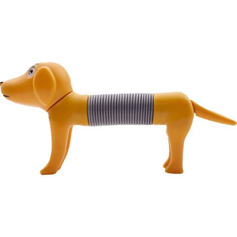 Tubes Sensoriels pour Chiens, Jouets d'Anxiété pour Enfants avec Forme Changeante, Développement des Compétences Motrices, Gris (1/5)