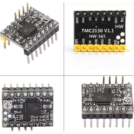 Pilote TMC2130 V1.1 pour moteur pas à pas d'imprimante 3D, contrôle silencieux et précis