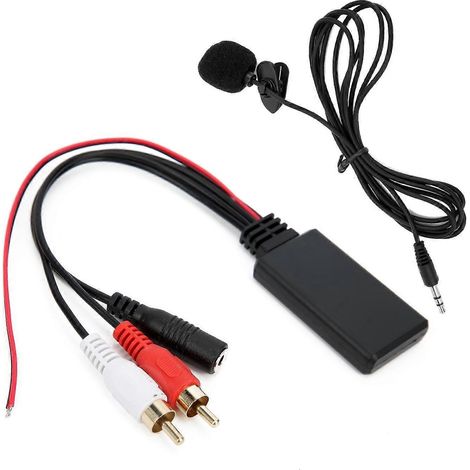 Adaptateur microphone, câble audio AUX, Bluetooth 5.0 pour MP3, WMA, WAV, compatible avec Pioneer.