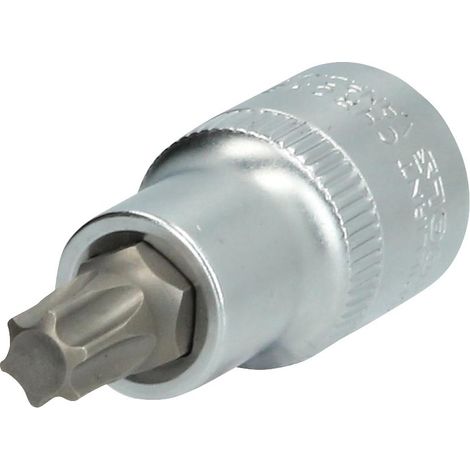 BRILLIANT TOOLS Douille à embout Torx 1/2" 55 mm de long T50 - BT022976 (1/4)