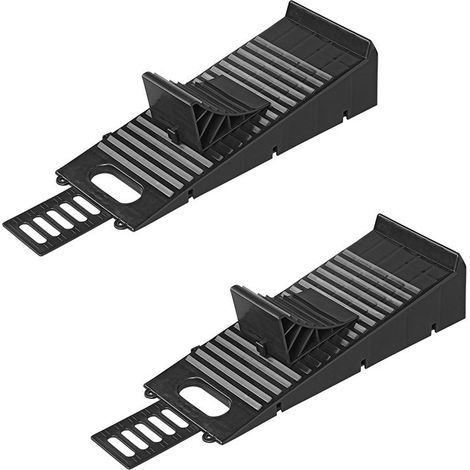 Livellatrice con cuneo nero - set da 2 pezzi (1/5)