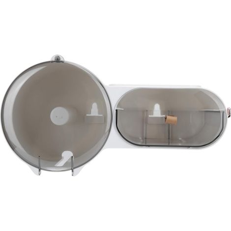 Porte-papier toilette, boîte à mouchoirs étanche en ABS, support (1/5)