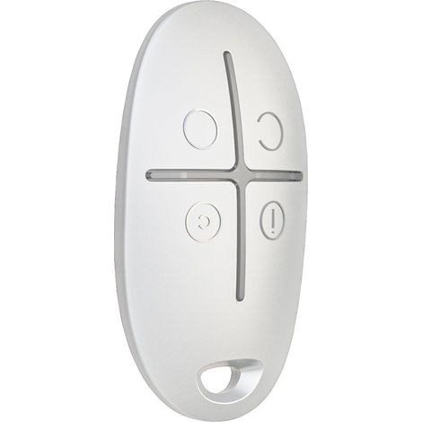 Télécommande SpaceControl AJAX 4 boutons – Activation/désactivation alarme jusqu'à 1300m – Bouton panique avec cryptage radio